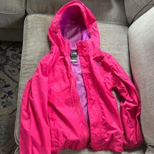 Kids north face hi vent rain jacket